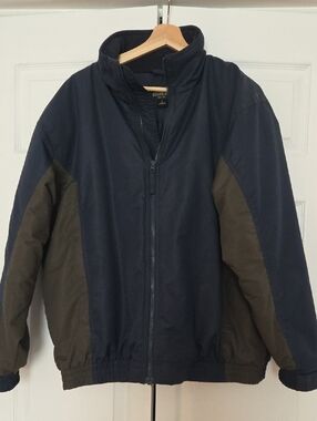 RedHead Navy and Olive Two-Tone Men’s Windbreaker Jacket